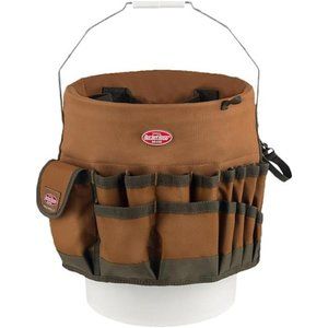 Bucket Boss The Bucketeer Bucket Tool Organizer in Brown